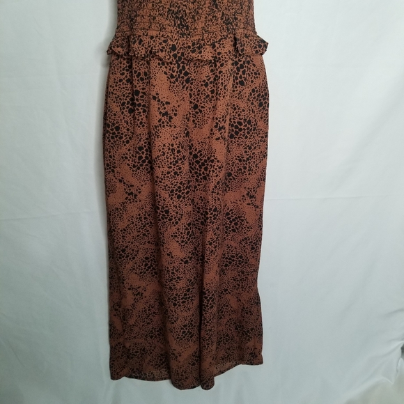 Socialite Smocked Bodice Wide Leg Jumpsuit - Picture 8 of 15